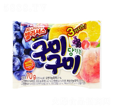LOTTE������ˮ��ζ70g������Ƥ��QQ��������ʳ